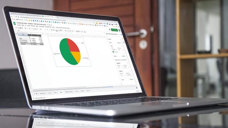 planilha de controle de acoes e ativos da bolsa de valores