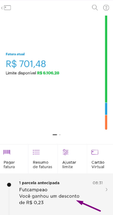 Passo a passo: como antecipar parcelas do cartão de crédito Nubank?