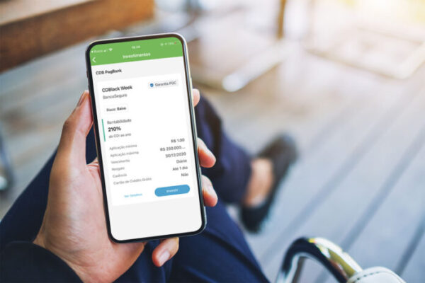 PagSeguro lança Rentabilidade de 210% CDI (CDBlack Week PagBank)