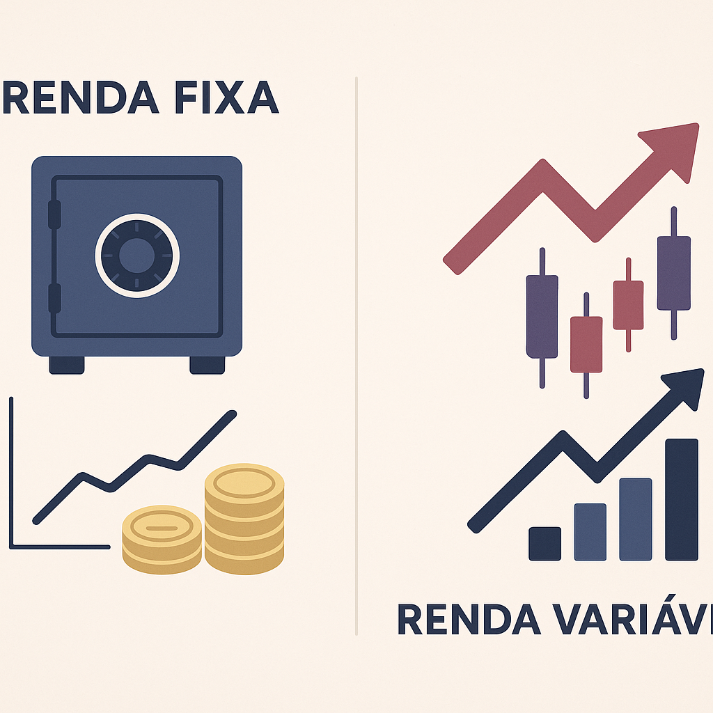 Renda fixa ou renda variável: qual é melhor para você?