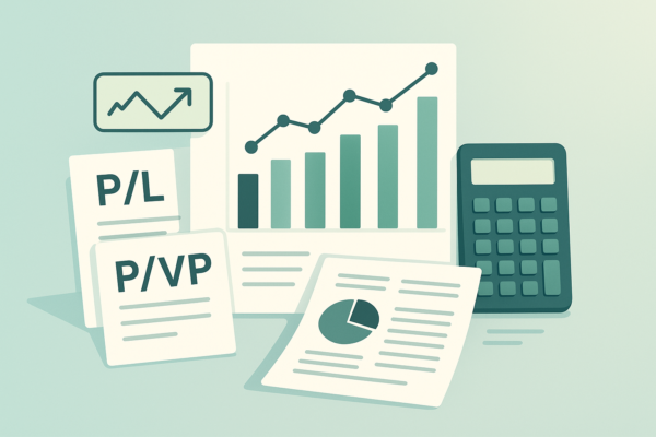 Índices P/L e P/VP: guia prático para analisar ações