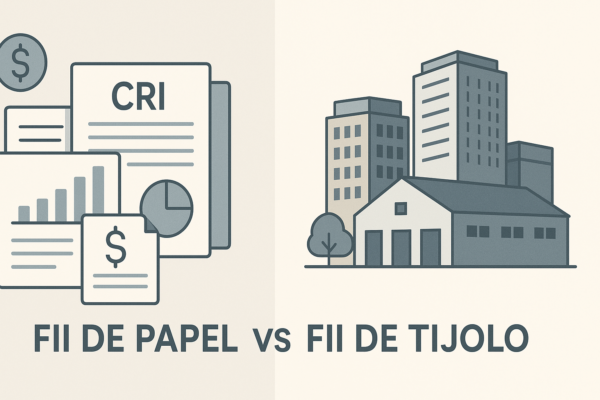 FII de papel ou de tijolo: qual é o melhor para renda?